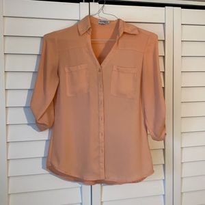 Express Portofino Buttondown XS